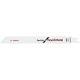 Bosch Säbelsägeblatt S 1022 HF Flexible for Wood and Metal, 100 Stück Länge 200mm