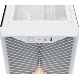 Corsair 3200D RS ARGB , Tower-Gehäuse weiß, Tempered Glass 