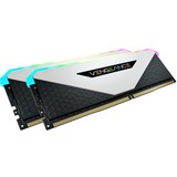 Corsair DIMM 64 GB DDR4-3200 (2x 32 GB) Dual-Kit, Arbeitsspeicher weiß, CMN64GX4M2Z3200C16W, Vengeance RGB RT, INTEL XMP