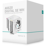 DeepCool AK620 DIGITAL SE WH, CPU-Kühler weiß, 120 mm