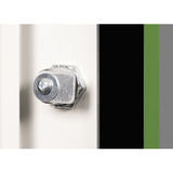 Digitus Glas-Fronttür für 19" 12HE Wandgehäuse Unique Serie, Frontpanel grau, 12 Höheneinheiten