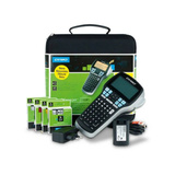 Dymo LabelManager 420P, Beschriftungsgerät schwarz/silber, mit ABC-Tastatur, S0915480
