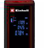 EINHELL Laser-Distanzmesser TC-LD 30 R, Entfernungsmesser schwarz/rot, Abstände von 5 cm - 30 Meter
