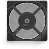 EKWB EK-Loop Fan FPT 120 - Black, Gehäuselüfter schwarz