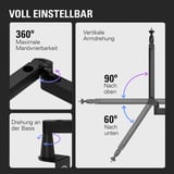 Elgato Wave Mic Arm (Low Profile), Halterung schwarz