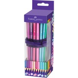 Faber-Castell Sparkle Bunttstift Stifterolle, 20 Farben, Set