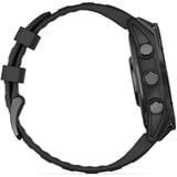Garmin fēnix 8 - 47 mm, AMOLED, Smartwatch Schwarz/Schiefergrau, Silikon-Armband, Edelstahl