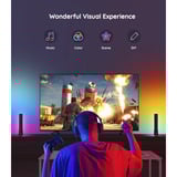 Govee RGBICWW WiFi + Bluetooth Flow Plus Light Bars, LED-Leuchte 