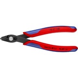 KNIPEX Electronic Super Knips XL 7861140, Elektronik-Zange rot/blau, mit Öffnungsfeder