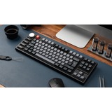 Keychron Q3 Pro, Gaming-Tastatur schwarz/blaugrau, DE-Layout, Keychron K Pro Banana, Hot-Swap, Aluminiumrahmen, RGB