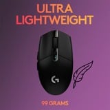 Logitech Gaming G305 LIGHTSPEED Gaming, Gaming-Maus schwarz