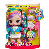 MGA Entertainment  Yummiland Large Doll + Lip Gloss Pet - Skyler Rainbow Belt, Puppe 