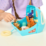 Moose Toys Bluey - 3-in-1 Airplane Spielset, Spielfahrzeug 