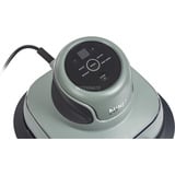 Ninja CRISPi 4-in-1 tragbare Glas-Heißluftfritteuse "Salbei" graugrün/transparent, 1.700 Watt, 2 Körbe 1,4 und 3,8 Liter