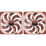 Noctua NF-A14x25 G2 PWM Sx2-PP, Gehäuselüfter PWM-Anschluss, 2 Lüfter, 140 mm