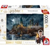 Schmidt Spiele Thomas Kinkade Studios Wizarding World Harry Potter - Hogwarts Castle, Puzzle 1000 Teile