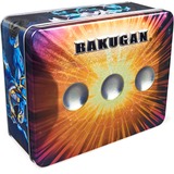 Spin Master Bakugan Baku-Tin, Geschicklichkeitsspiel hochwertige Aufbewahrungsbox mit exklusivem Darkus Sectanoid Bakugan und weiterem Überraschungs-Bakugan