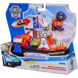 Spin Master PAW Patrol - Search & Rescue: Zumas Rettungs-Hovercraft mit 2 Figuren, Spielfahrzeug 