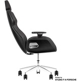 Thermaltake ARGENT E700 Design by Studio F. A. Porsche, Gaming-Stuhl schwarz, Storm Black