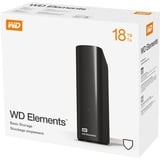 WD Elements Desktop 18 TB, Externe Festplatte schwarz, Micro-USB-B 3.2 Gen 1 (5 Gbit/s)