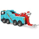 bruder 03553 Scania Super 560R Berge- und Abschlepp-LKW mit Licht- und + Sound-Modul, Modellfahrzeug 
