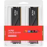 ADATA DIMM 48 GB DDR5-6000 (2x 24 GB) Dual-Kit, Arbeitsspeicher schwarz, AX5U6000C3024G-DTLABRBK, Lancer Blade RGB, INTEL XMP, AMD EXPO