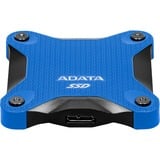 ADATA SD620 512 GB, Externe SSD blau, Micro-USB-B 3.2 Gen 2 (10 Gbit/s)