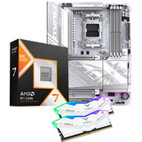 AMD Upgrade Ryzen™ 7 9800X3D + B850 ELITE ICE + 32GB 6000-30 RGB, Mainboard