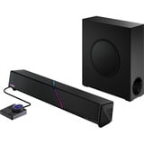 ASUS ROG Gjallar, Soundbar schwarz, kabelloser Subwoofer, All-in-One-Audio-Control-Hub