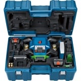 Bosch Professional Akku-Rotationslaser GRL 650 CVHG Professional, 18Volt, mit Baustativ blau, Akku ProCORE18V 4,0Ah, Koffer, grüne Laserlinie