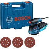 Bosch Professional Exzenterschleifer GEX 125-1 AE Professional blau/schwarz, Koffer, 250 Watt