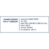 COBI Chance Vought F4U-4 Corsair, Konstruktionsspielzeug 