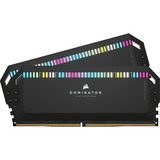 Corsair DIMM 32 GB DDR5-6000 (2x 16 GB) Dual-Kit, Arbeitsspeicher schwarz, CMT32GX5M2X6000C36, DOMINATOR PLATINUM RGB, XMP