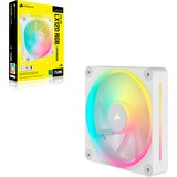 Corsair iCUE LINK LX120 RGB, Gehäuselüfter weiß, 120 mm