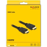 DeLOCK Kabel High Speed HDMI mit Ethernet Stecker > Stecker 4K schwarz, 5 Meter