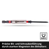 EINHELL  Impact-Bit-Set mit Metall- und Universalbohrern in M-CASE, 39-teilig, Bohrer- & Bit-Satz 