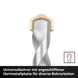 EINHELL  Impact-Bit-Set mit Metall- und Universalbohrern in M-CASE, 39-teilig, Bohrer- & Bit-Satz 