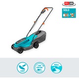 GARDENA Akku-Rasenmäher PowerMax 30/18V P4A solo, 18Volt schwarz/türkis, ohne Akku und Ladegerät, POWER FOR ALL ALLIANCE