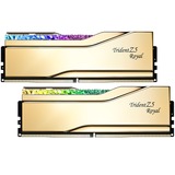 G.Skill DIMM 96 GB DDR5-6000 (2x 48 GB) Dual-Kit, Arbeitsspeicher gold, F5-6000J2836F48GX2-TR5NG, TZ5 Royal Neo Gold, AMD EXPO