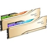G.Skill DIMM 96 GB DDR5-6000 (2x 48 GB) Dual-Kit, Arbeitsspeicher gold, F5-6000J2836F48GX2-TR5NG, TZ5 Royal Neo Gold, AMD EXPO