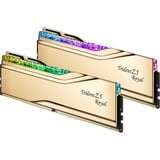 G.Skill DIMM 96 GB DDR5-6000 (2x 48 GB) Dual-Kit, Arbeitsspeicher gold, F5-6000J2836F48GX2-TR5NG, TZ5 Royal Neo Gold, AMD EXPO