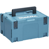 Makita Akku-Kombo-Kit DLX2533TJ, Akku-Bohrschrauber DDF489Z + Akku-Schlagschrauber DTW300Z, 18Volt blau/schwarz, 2x Li-Ionen Akku 5,0Ah, MAKPAC