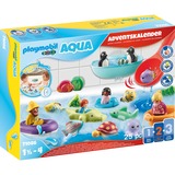 PLAYMOBIL 71086 1.2.3 AQUA: Adventskalender Badespaß, Konstruktionsspielzeug