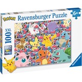 Ravensburger Kinderpuzzle Pokémon - Bereit zu kämpfen! 100 Teile