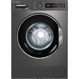 Telefunken W-8-1400-A0-DI, Waschmaschine grau/schwarz