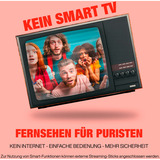 Telefunken XF40P900S, LED-Fernseher 102 cm (40 Zoll), schwarz, FullHD, Triple Tuner, Mediaplayer