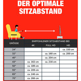 Telefunken XF40P900S, LED-Fernseher 102 cm (40 Zoll), schwarz, FullHD, Triple Tuner, Mediaplayer