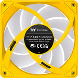 Thermaltake CT140 EX ARGB Sync PC Cooling Fan Bumblebee, Gehäuselüfter gelb, 3er-Pack, 140 mm