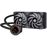 Thermaltake TOUGHLIQUID Ultra 240 All-In-One Liquid Cooler 240mm, Wasserkühlung schwarz