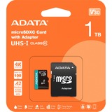 ADATA Premier Pro 1 TB microSDXC, Speicherkarte UHS-I U3, Class 10, V30, A2